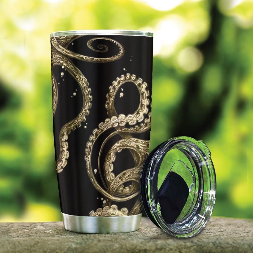 Octopu Ocean 2 Gift For Lover Day Travel Tumbler All Over Print Octopu Ocean 2 Gift For Lover Day Travel Tumbler All Over Print