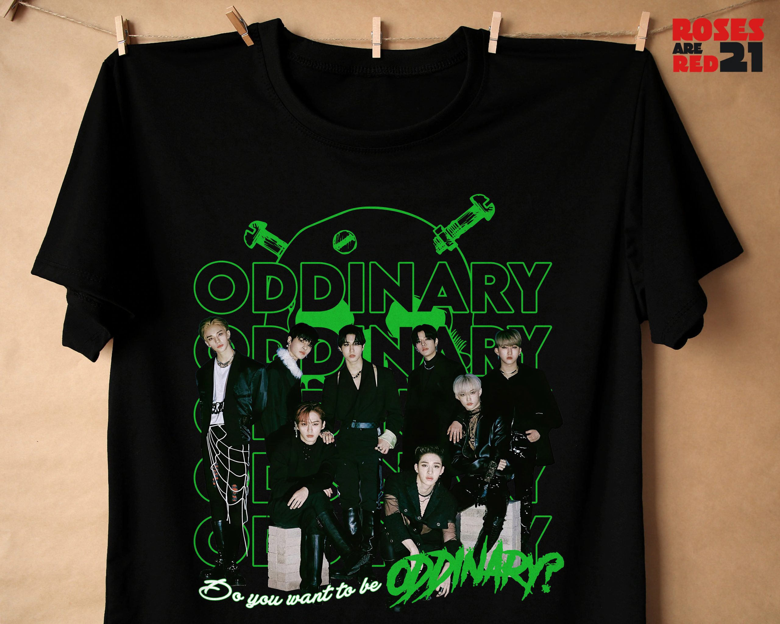 ODDINARY Stray Kids Do You Want To Be Unisex T-Shirt ODDINARY Stray Kids Do You Want To Be Unisex T-Shirt