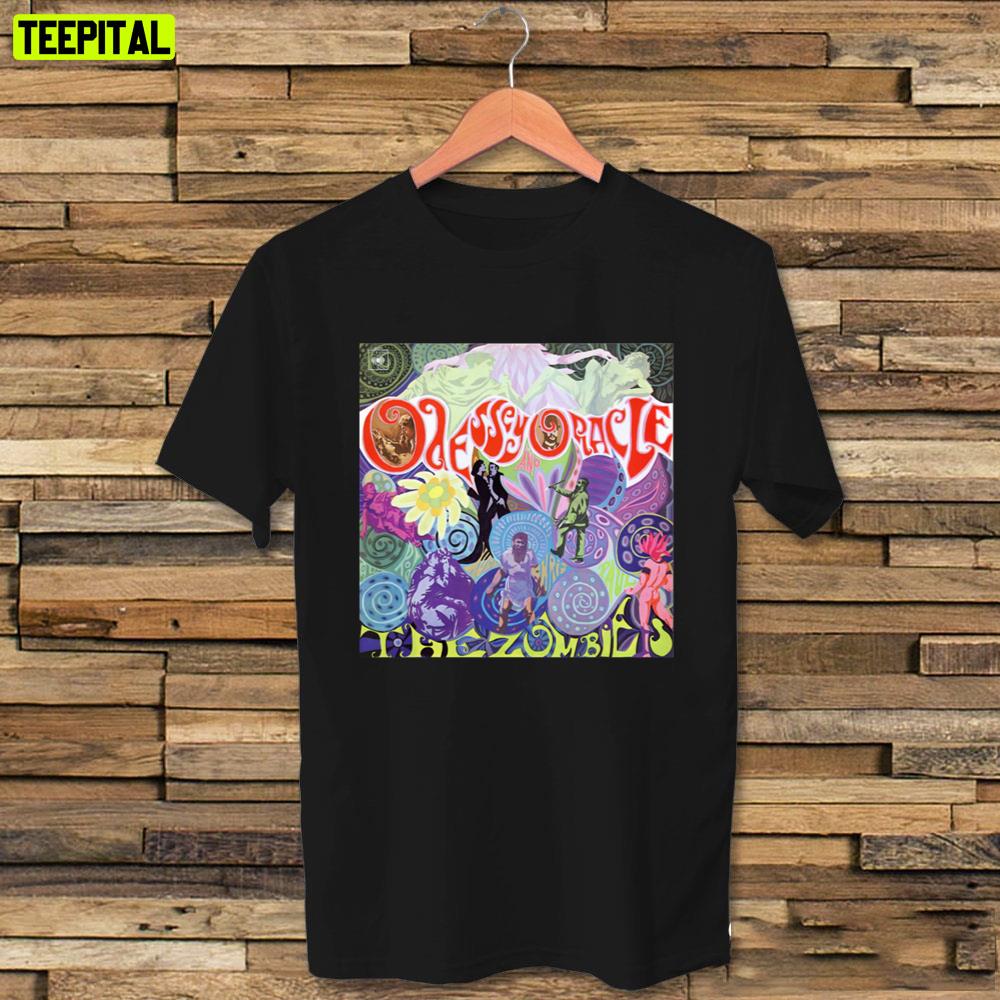 Odessey And Oracle The Zombies Unisex T-Shirt Odessey And Oracle The Zombies Unisex T-Shirt