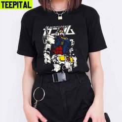 Old Color Vintage Art Gundam Colored Unisex T-Shirt