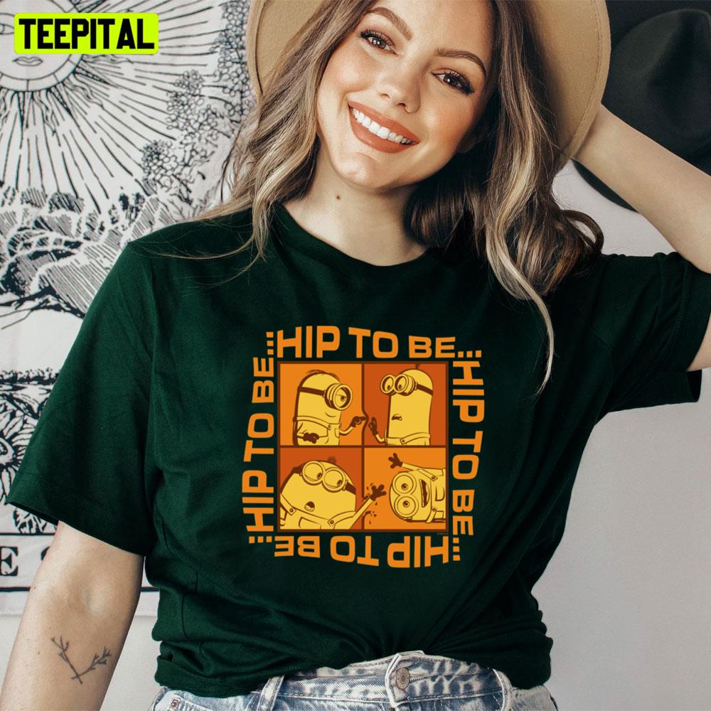 Orange Hip To Be Minions Unisex T-Shirt Orange Hip To Be Minions Unisex T-Shirt