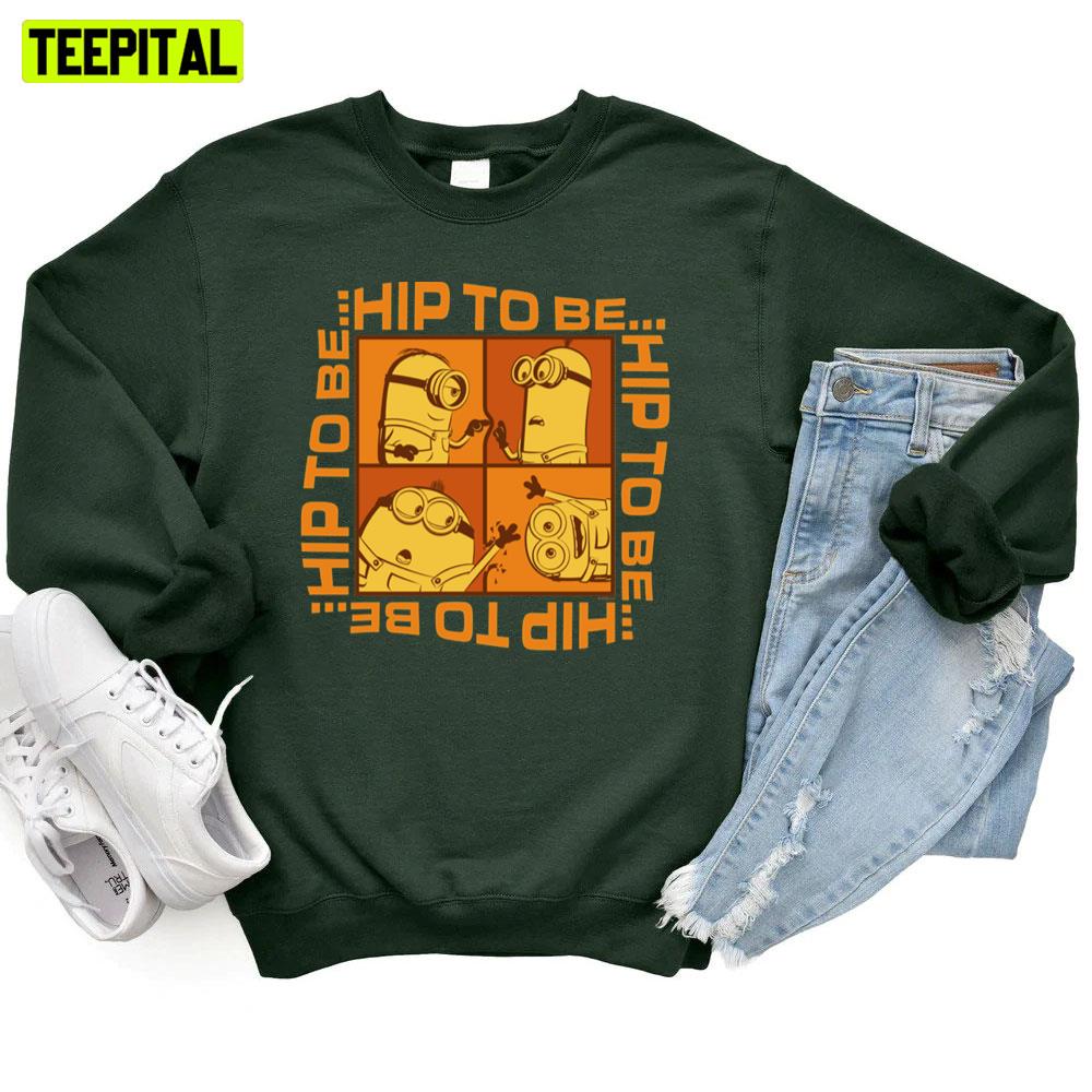 Orange Hip To Be Minions Unisex T-Shirt Orange Hip To Be Minions Unisex T-Shirt