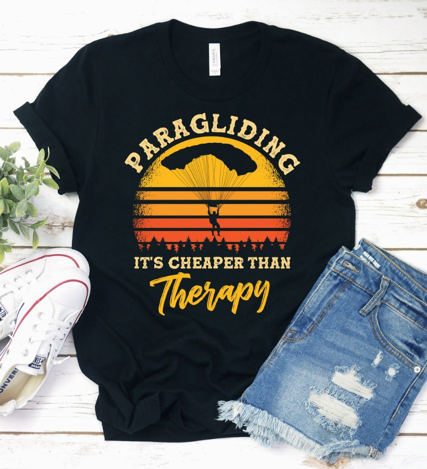 Paragliding Therapy Shirt Paragliding Therapy Shirt