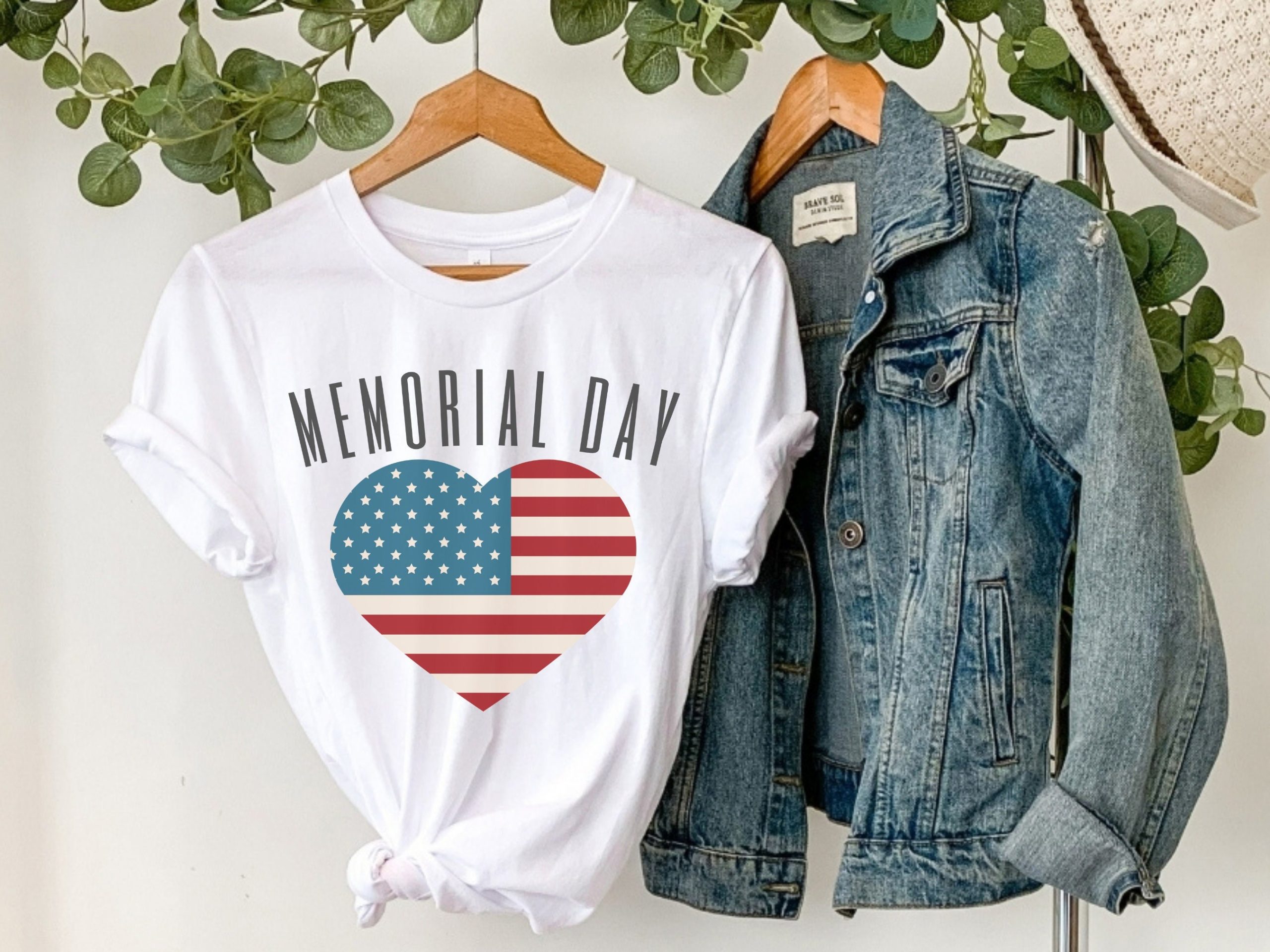 Patriotic Heart Memorial Day Memorial Day Unisex T-Shirt Patriotic Heart Memorial Day Memorial Day Unisex T-Shirt