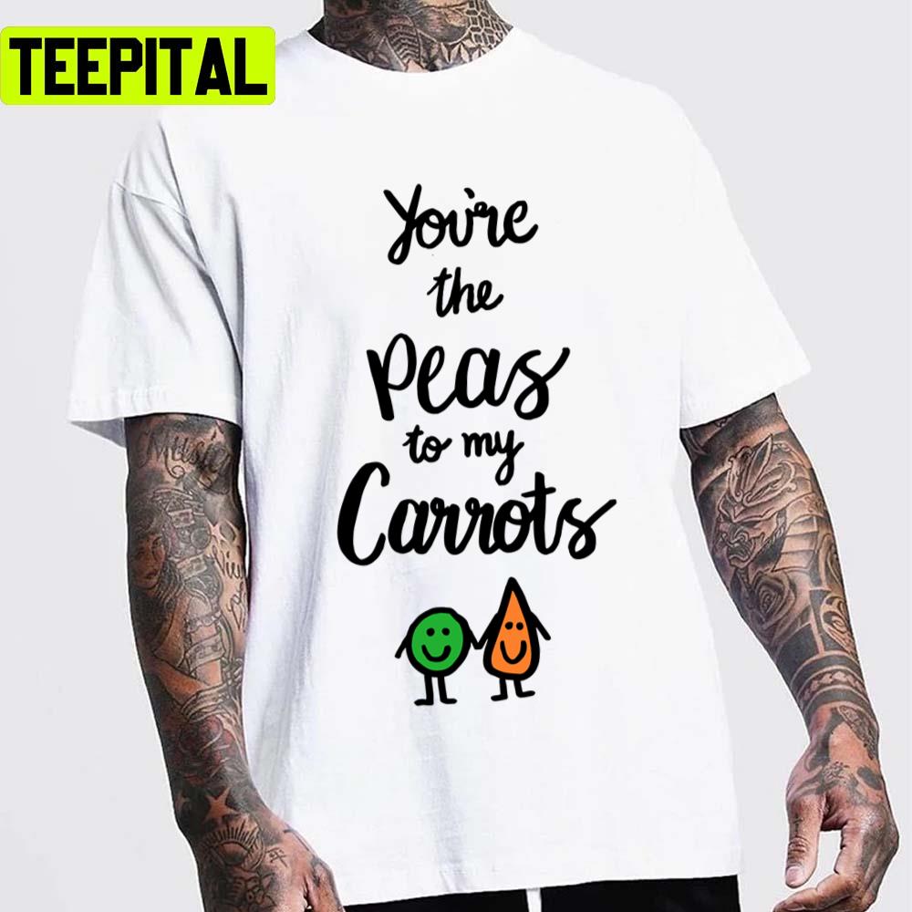 Peas And Carrots Forrest Gump Design Unisex T-Shirt Peas And Carrots Forrest Gump Design Unisex T-Shirt