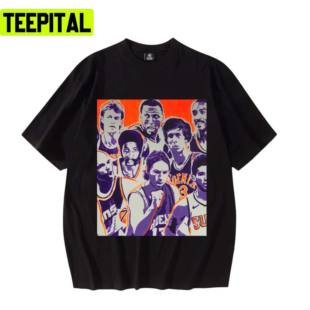 Phoenix Suns Greats Graphic Design Unisex T-Shirt Phoenix Suns Greats Graphic Design Unisex T-Shirt