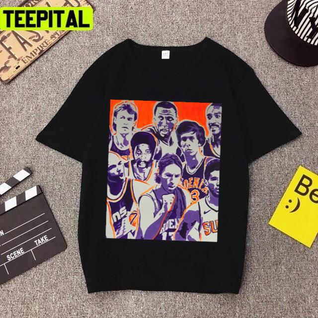 Phoenix Suns Greats Graphic Design Unisex T-Shirt Phoenix Suns Greats Graphic Design Unisex T-Shirt