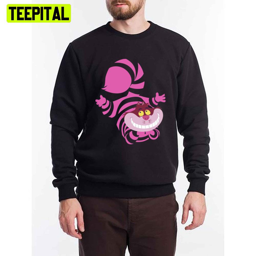 Pink Art Cheshire Cat Unisex T-Shirt Pink Art Cheshire Cat Unisex T-Shirt