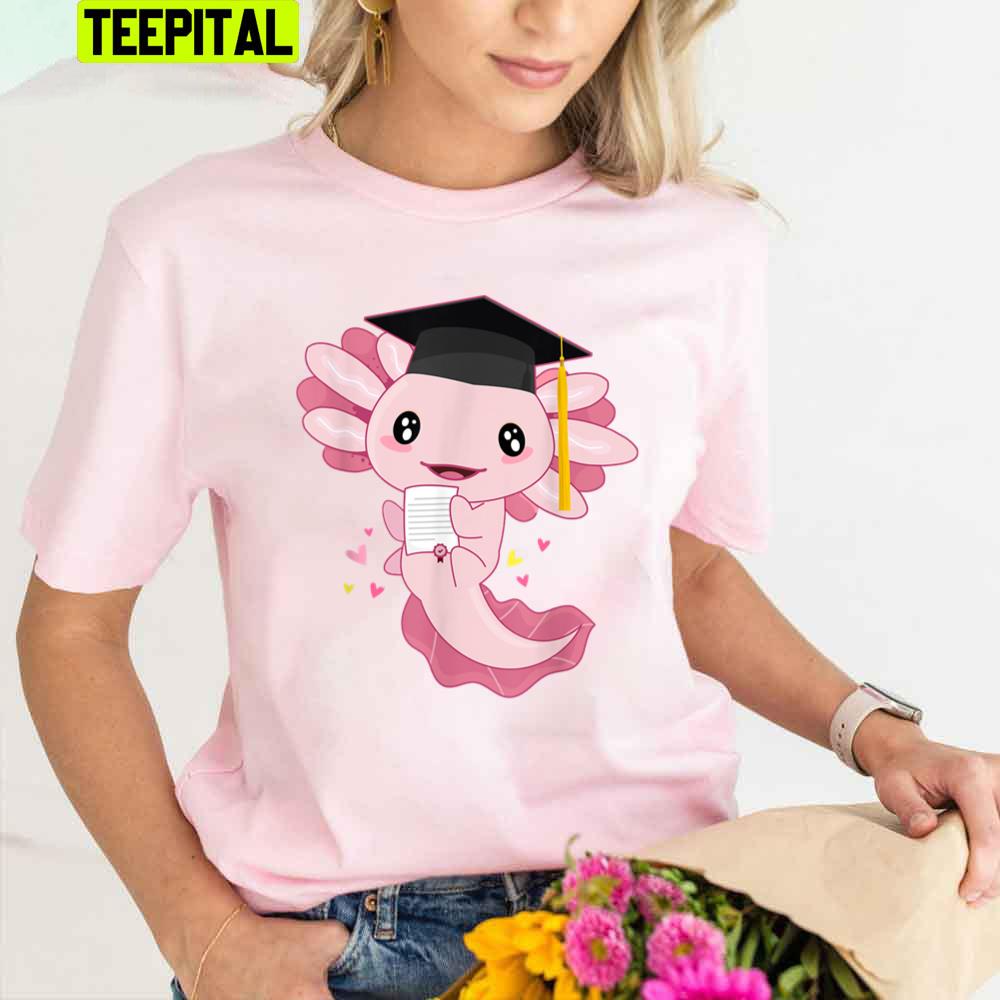 Pink Axolotl Cute Questions Unisex T-Shirt Pink Axolotl Cute Questions Unisex T-Shirt