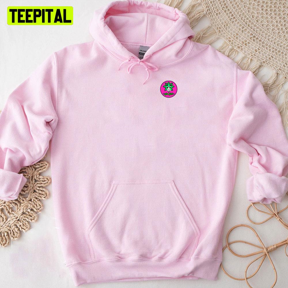Pink Green Neon Glo Girl Unisex T-Shirt Pink Green Neon Glo Girl Unisex T-Shirt