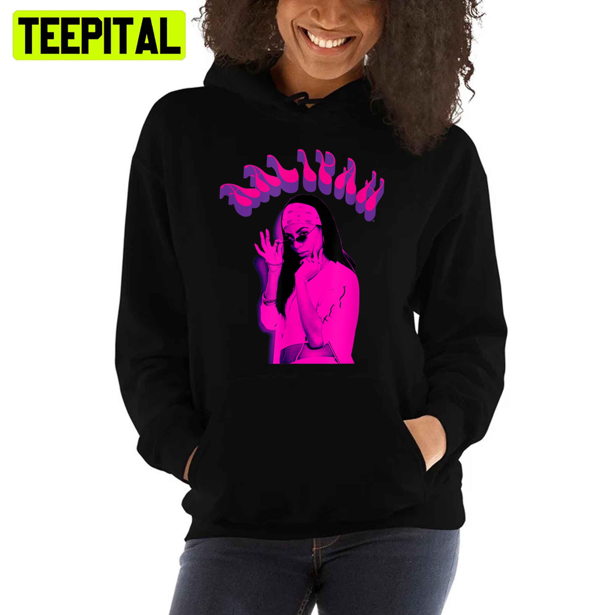 Pink Style Aaliyah Fanart Unisex T-Shirt Pink Style Aaliyah Fanart Unisex T-Shirt