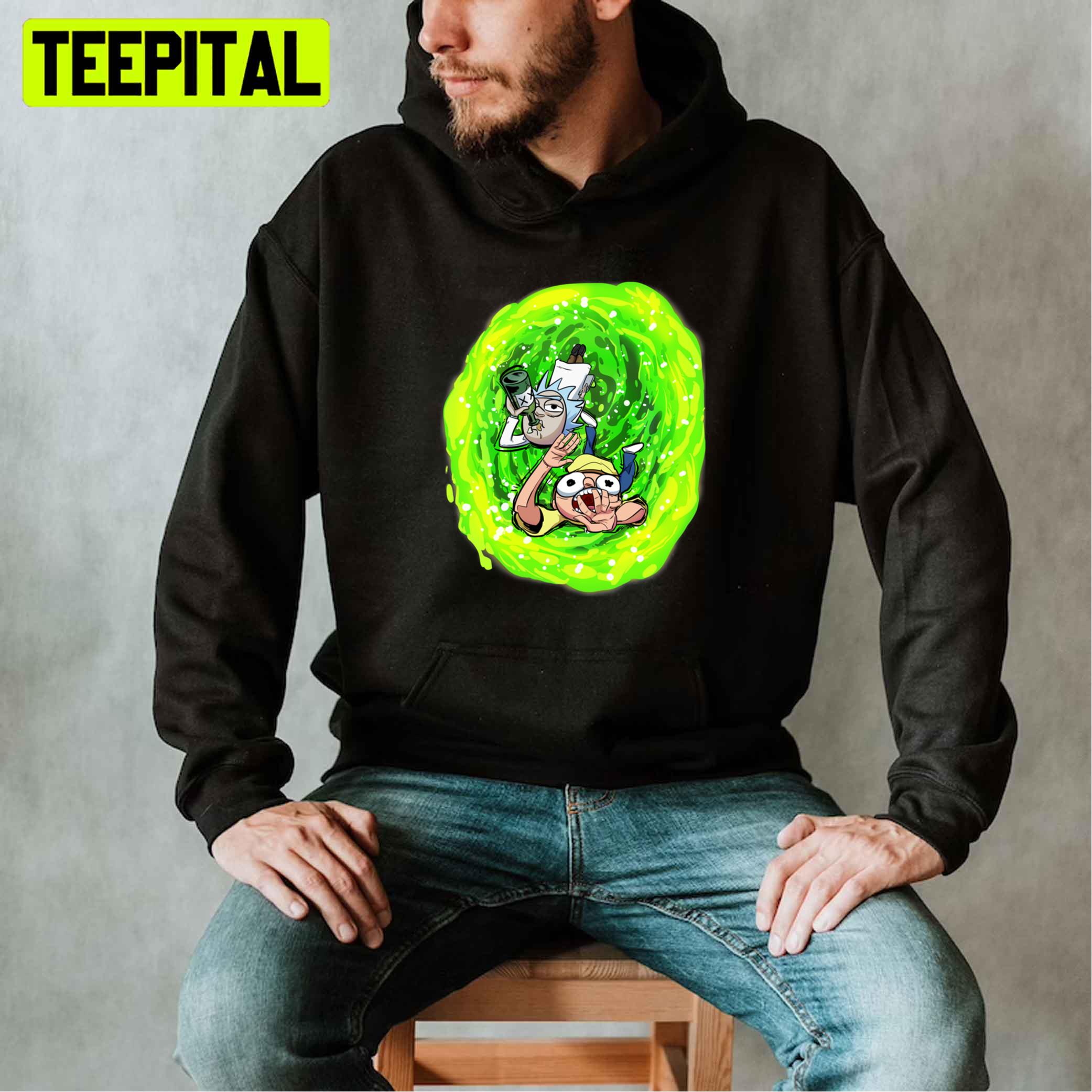 Portal Divin Rick And Morty Unisex T-Shirt Portal Divin Rick And Morty Unisex T-Shirt