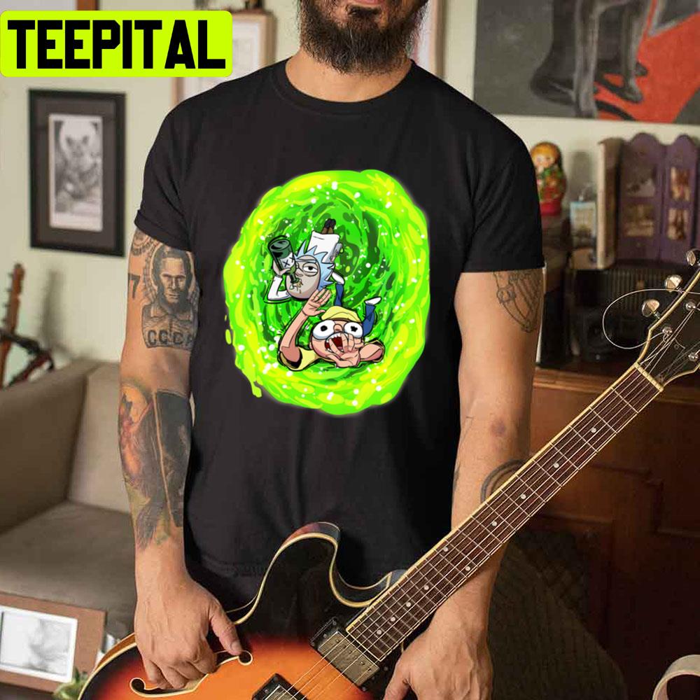 Portal Divin Rick And Morty Unisex T-Shirt Portal Divin Rick And Morty Unisex T-Shirt