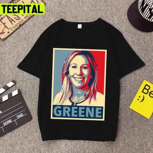 Portrait Of Marjorie Taylor Greene Design Unisex T-Shirt Portrait Of Marjorie Taylor Greene Design Unisex T-Shirt