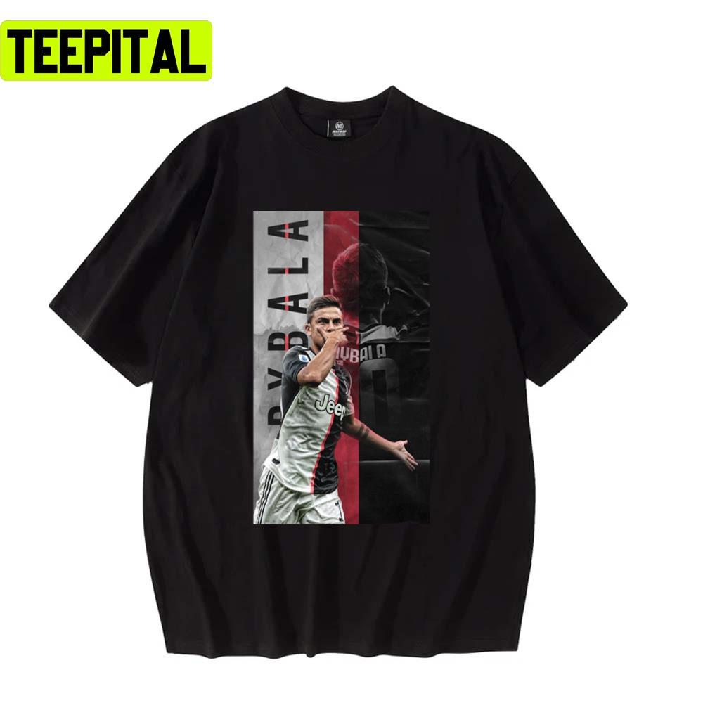 Portrait Of Paulo Dybala Juventus Unisex T-Shirt Portrait Of Paulo Dybala Juventus Unisex T-Shirt