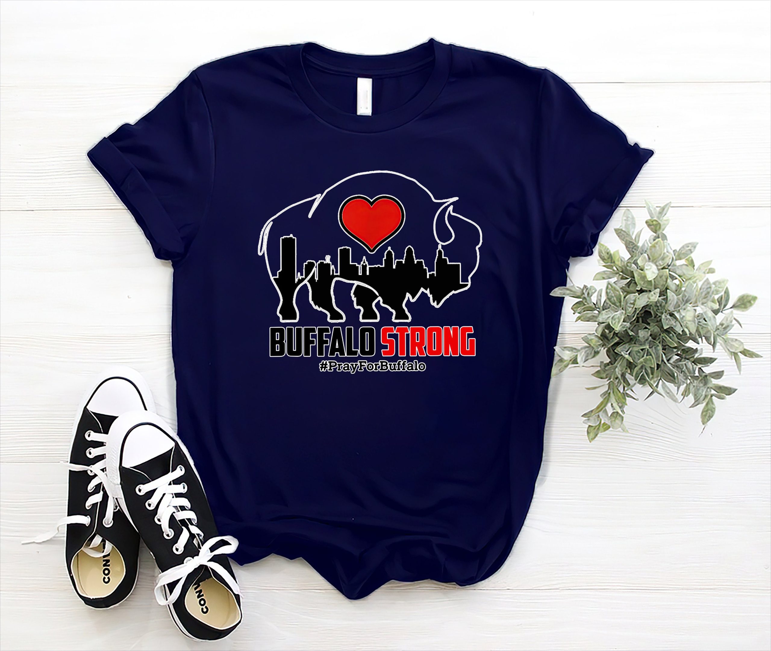 Pray For Buffalo Buffalo Strong Unisex T-Shirt Pray For Buffalo Buffalo Strong Unisex T-Shirt