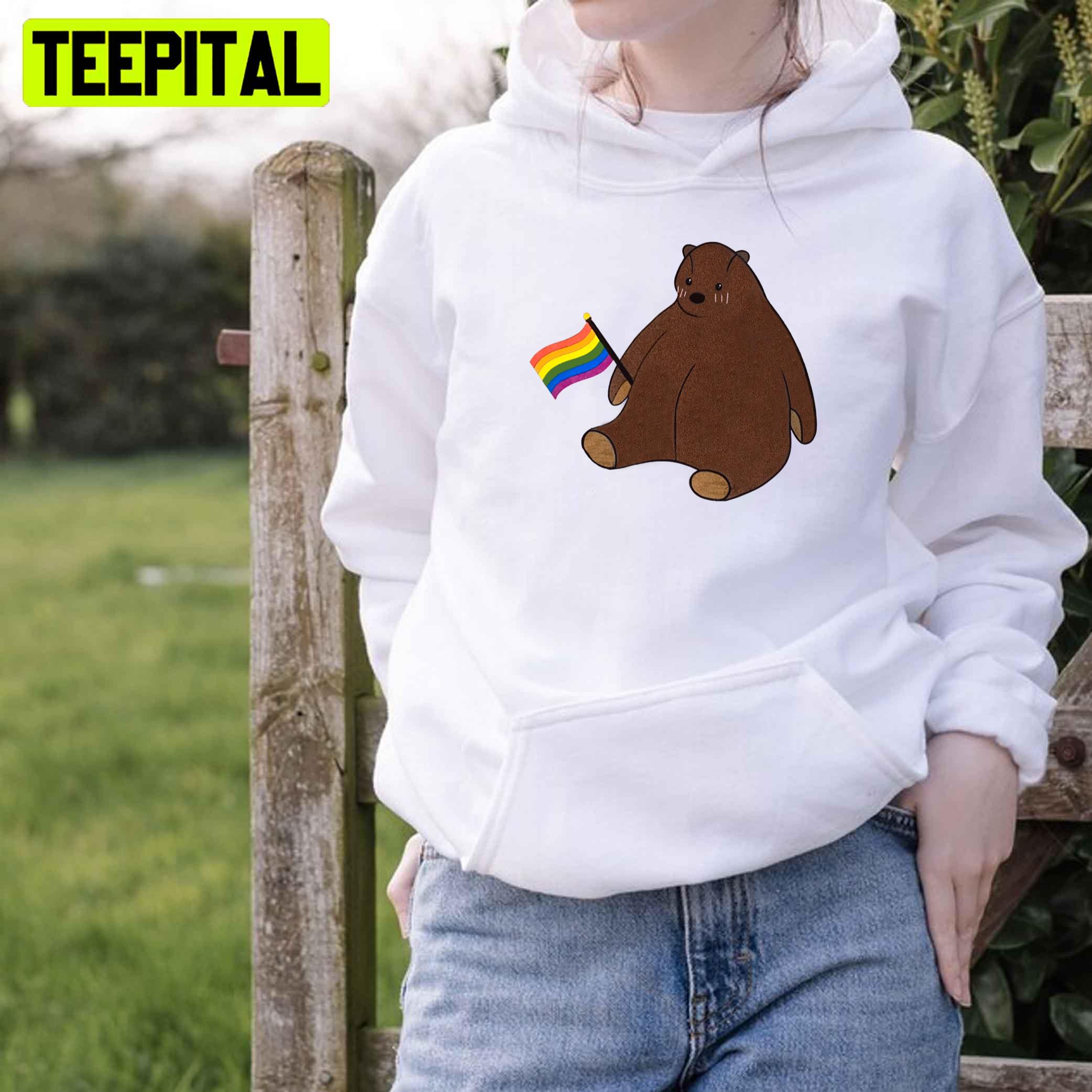 Pride Allyship Bear Pride Month Unisex T-Shirt Pride Allyship Bear Pride Month Unisex T-Shirt