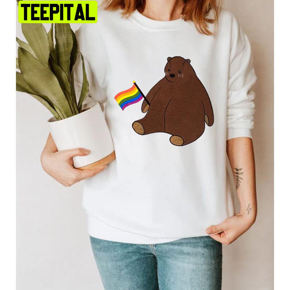 Pride Allyship Bear Pride Month Unisex T-Shirt Pride Allyship Bear Pride Month Unisex T-Shirt