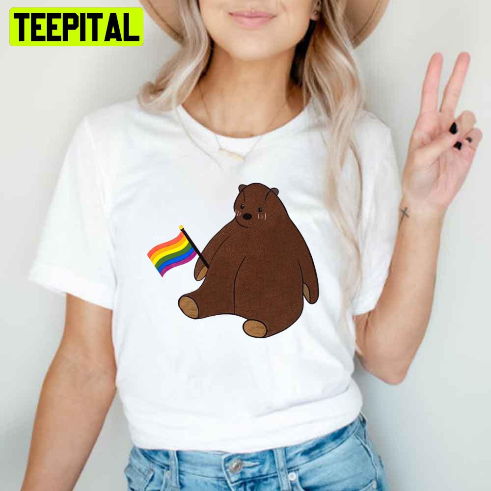 Pride Allyship Bear Pride Month Unisex T-Shirt Pride Allyship Bear Pride Month Unisex T-Shirt