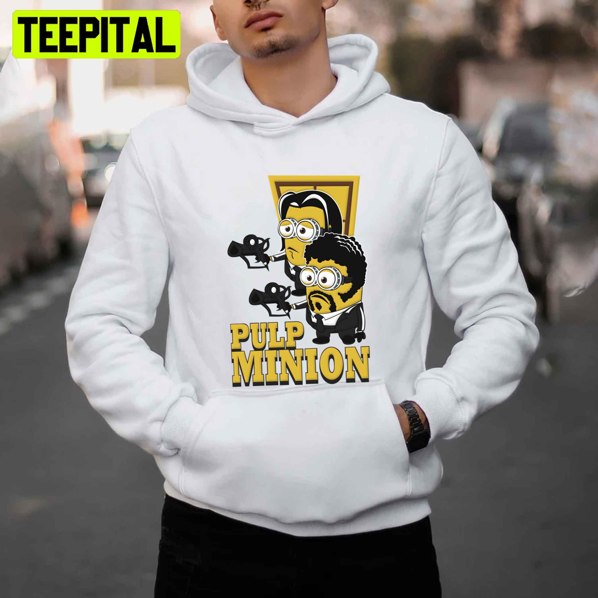 Pulp Fiction Minions Unisex T-Shirt Pulp Fiction Minions Unisex T-Shirt