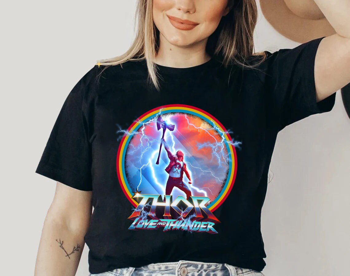 Rainbow Thor Love And Thunder Unisex Sweatshirt Rainbow Thor Love And Thunder Unisex Sweatshirt
