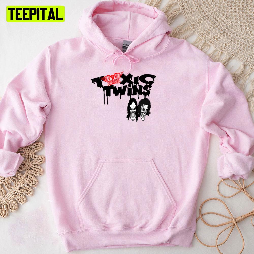 Red Black Skull Art Toxic Twins Unisex T-Shirt Red Black Skull Art Toxic Twins Unisex T-Shirt