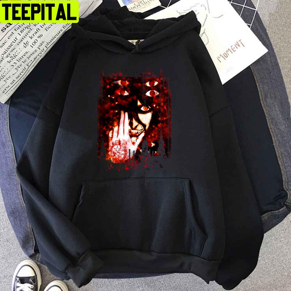 Red Blood Fanart Hellsing Unisex T-Shirt Red Blood Fanart Hellsing Unisex T-Shirt
