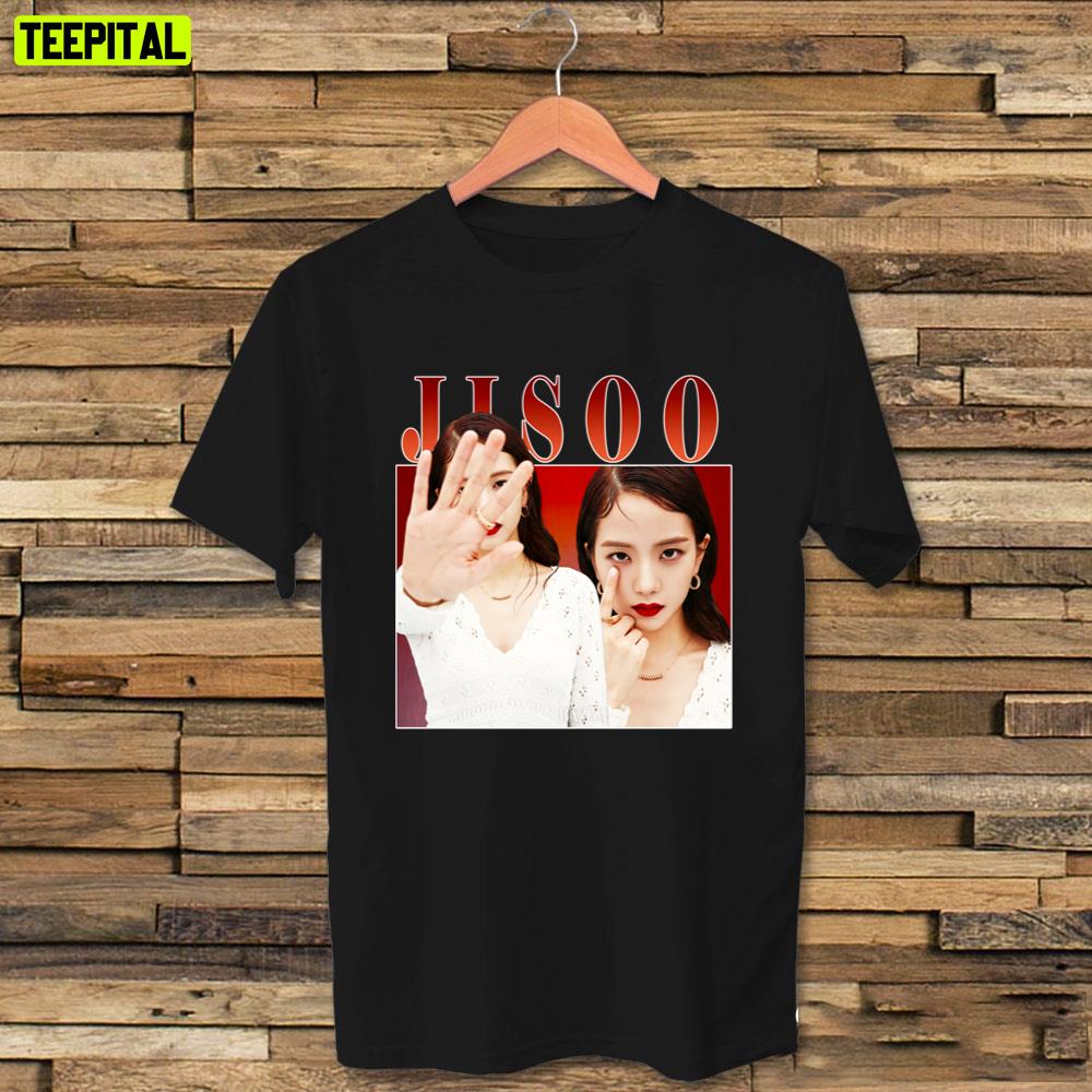 Red Vintage Style Jisoo Tribute Unisex T-Shirt Red Vintage Style Jisoo Tribute Unisex T-Shirt