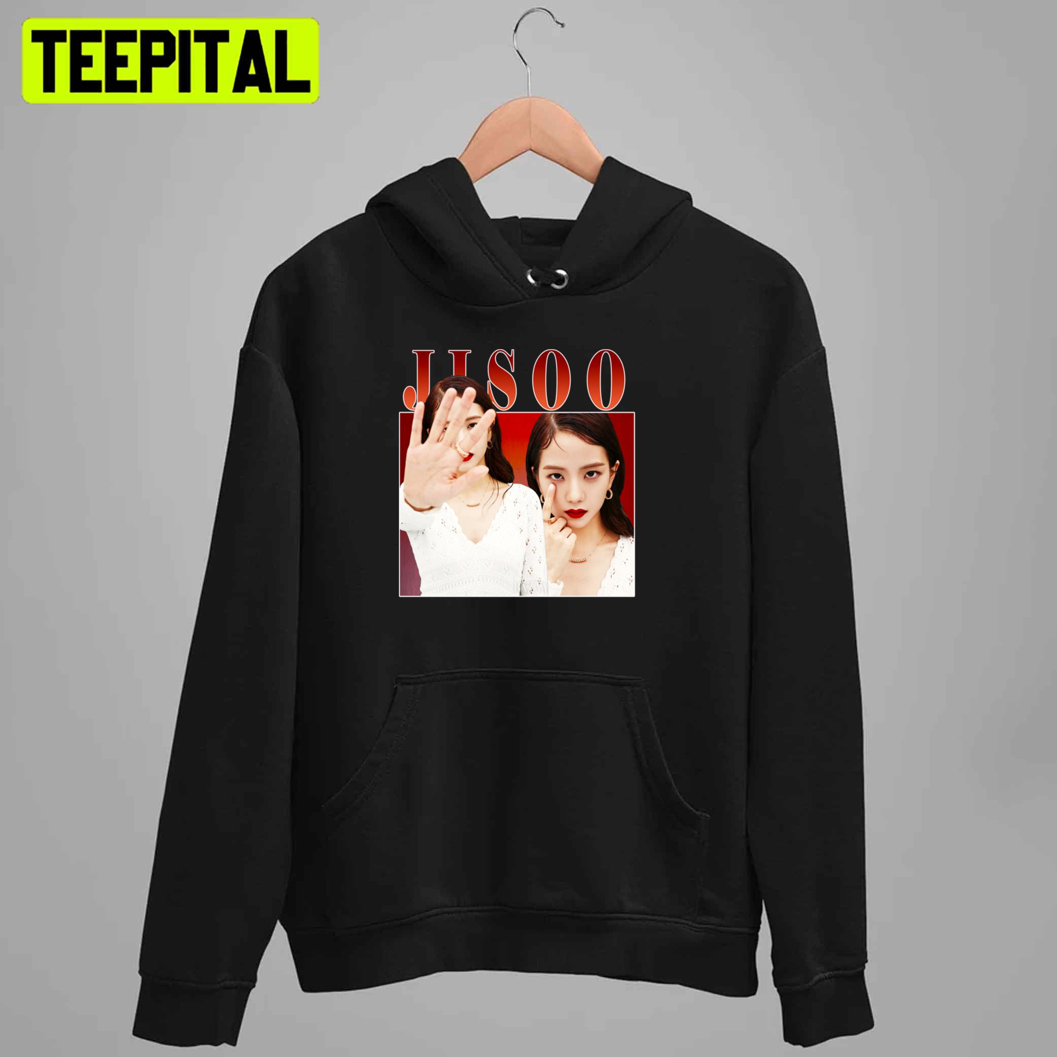 Red Vintage Style Jisoo Tribute Unisex T-Shirt Red Vintage Style Jisoo Tribute Unisex T-Shirt