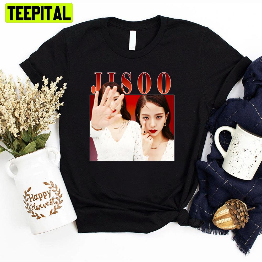 Red Vintage Style Jisoo Tribute Unisex T-Shirt Red Vintage Style Jisoo Tribute Unisex T-Shirt