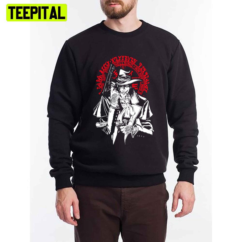 Red White Style Hellsing Alucard Unisex T-Shirt Red White Style Hellsing Alucard Unisex T-Shirt