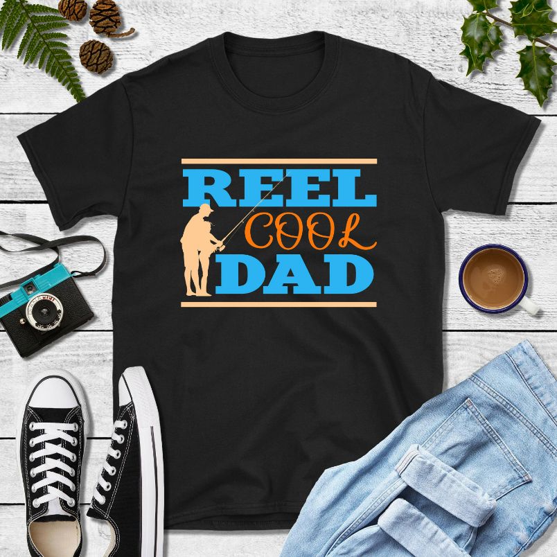 Reel Cool Dad T-Shirt Reel Cool Dad T-Shirt