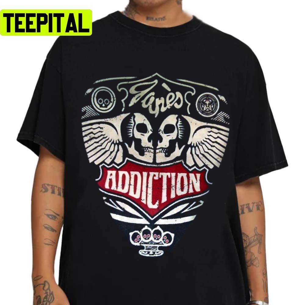 Retro Aesthetic Design Of Jane's Addiction Unisex T-Shirt Retro Aesthetic Design Of Jane's Addiction Unisex T-Shirt