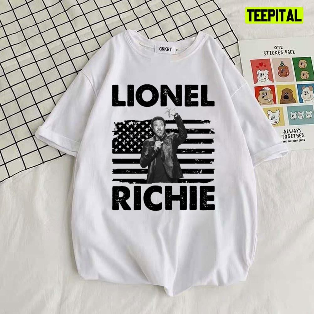 Retro American Flag Lionel Legend Unisex T-Shirt Retro American Flag Lionel Legend Unisex T-Shirt