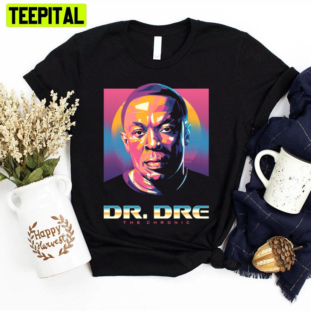 Retro Gradient Dr Dre Rapper Unisex T-Shirt Retro Gradient Dr Dre Rapper Unisex T-Shirt
