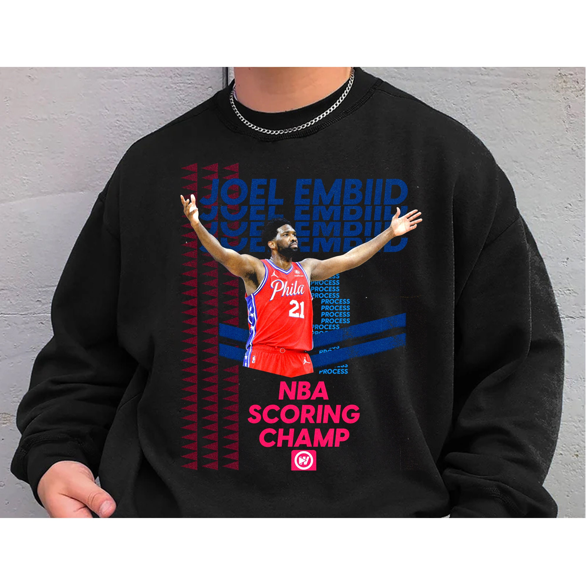 Retro Joel Embiid Philadelphia 76ers Sixers Basketball Unisex T-Shirt Retro Joel Embiid Philadelphia 76ers Sixers Basketball Unisex T-Shirt