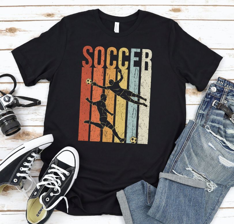 Retro Soccer Player Shirt Retro Soccer Player Shirt