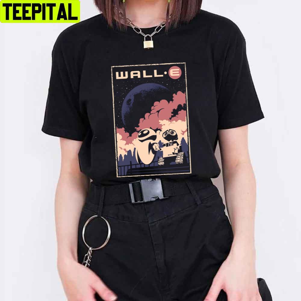 Retro Vintage Wall-E Eve Unisex T-Shirt Retro Vintage Wall-E Eve Unisex T-Shirt