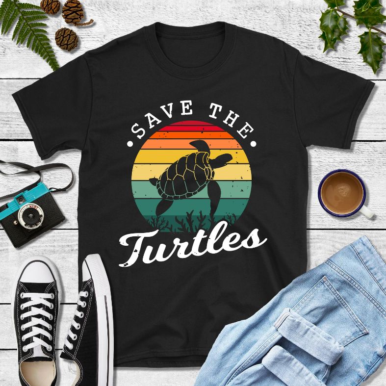 Save The Turtles T-Shirt Save The Turtles T-Shirt