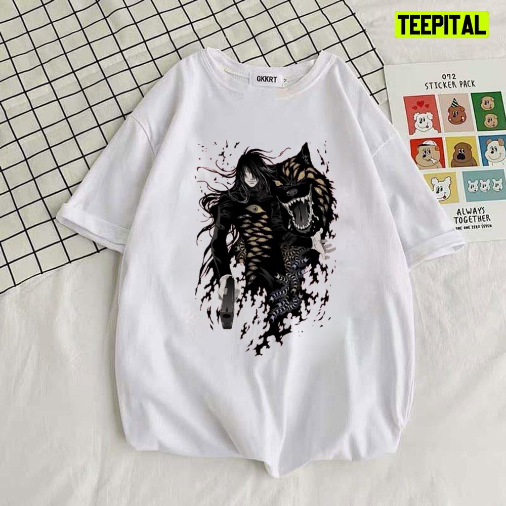 Scary Alucard Hellsing Unisex T-Shirt Scary Alucard Hellsing Unisex T-Shirt