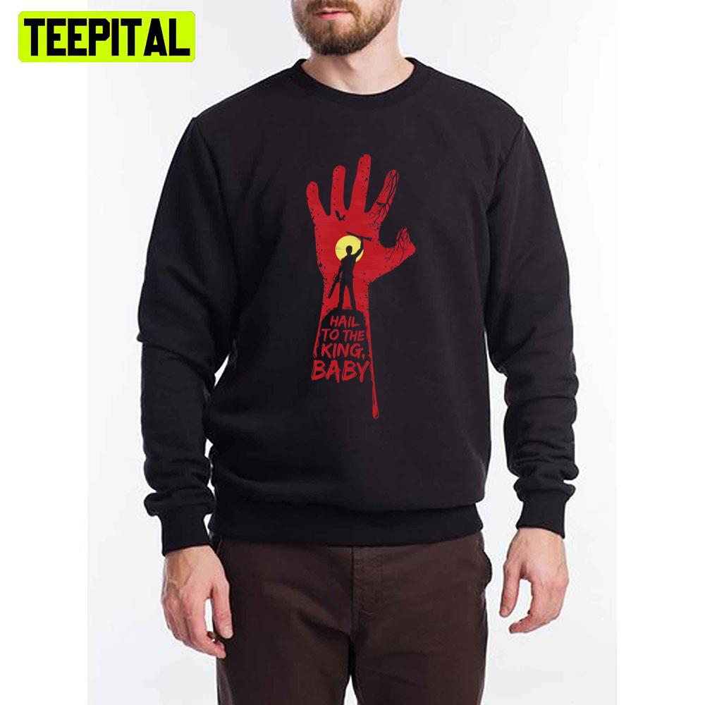 Scary Hand Hail To The King Baby Unisex T-Shirt Scary Hand Hail To The King Baby Unisex T-Shirt