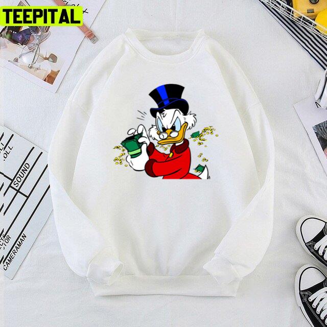 Scrooge Mc Donald Duck Disney Cartoon Unisex T-Shirt Scrooge Mc Donald Duck Disney Cartoon Unisex T-Shirt