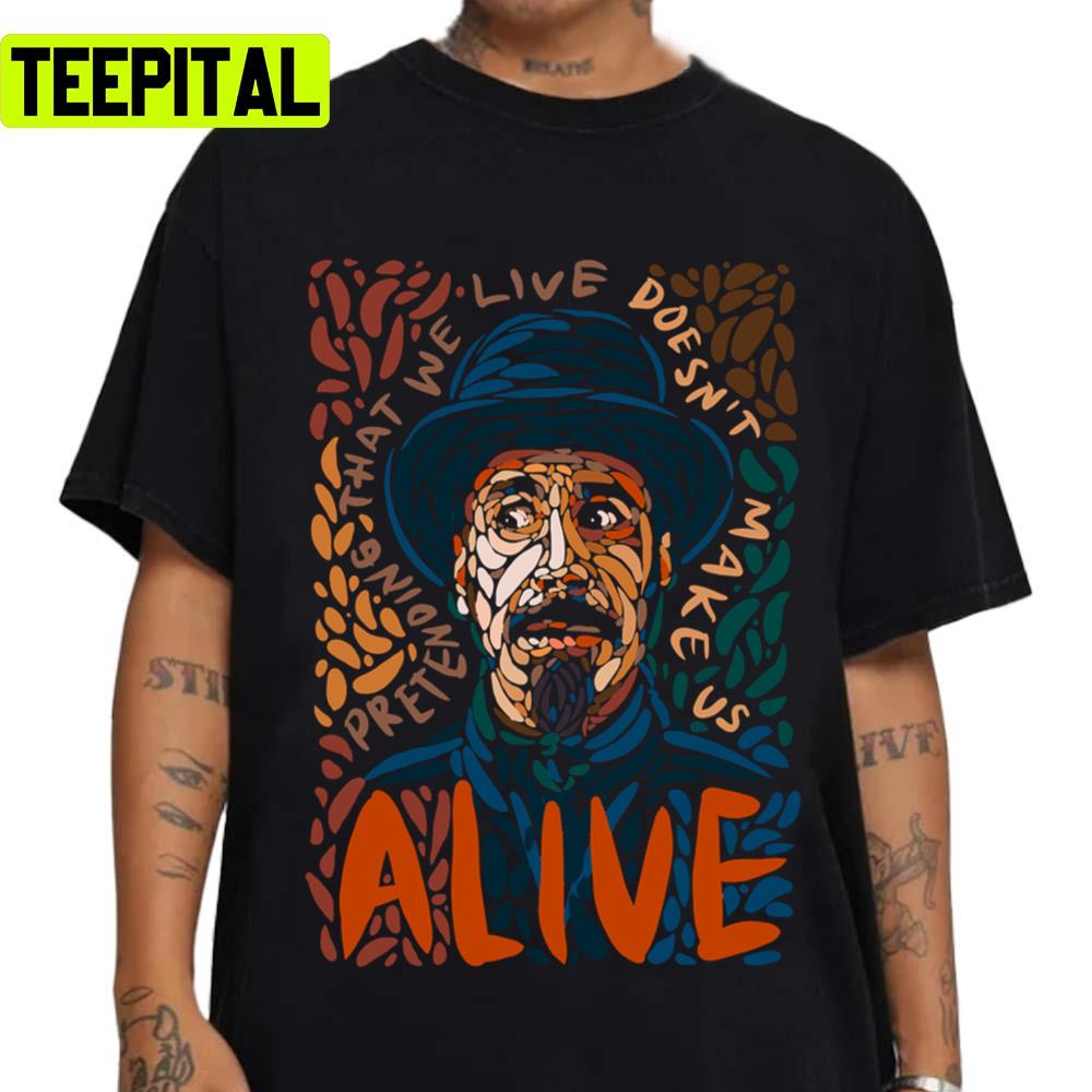 Serj Abstract Portrait System Of Down Soad Unisex T-Shirt Serj Abstract Portrait System Of Down Soad Unisex T-Shirt