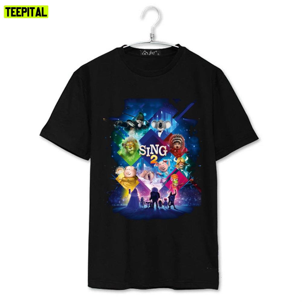 Sing 2 The New Stage Graphic Unisex T-Shirt Sing 2 The New Stage Graphic Unisex T-Shirt