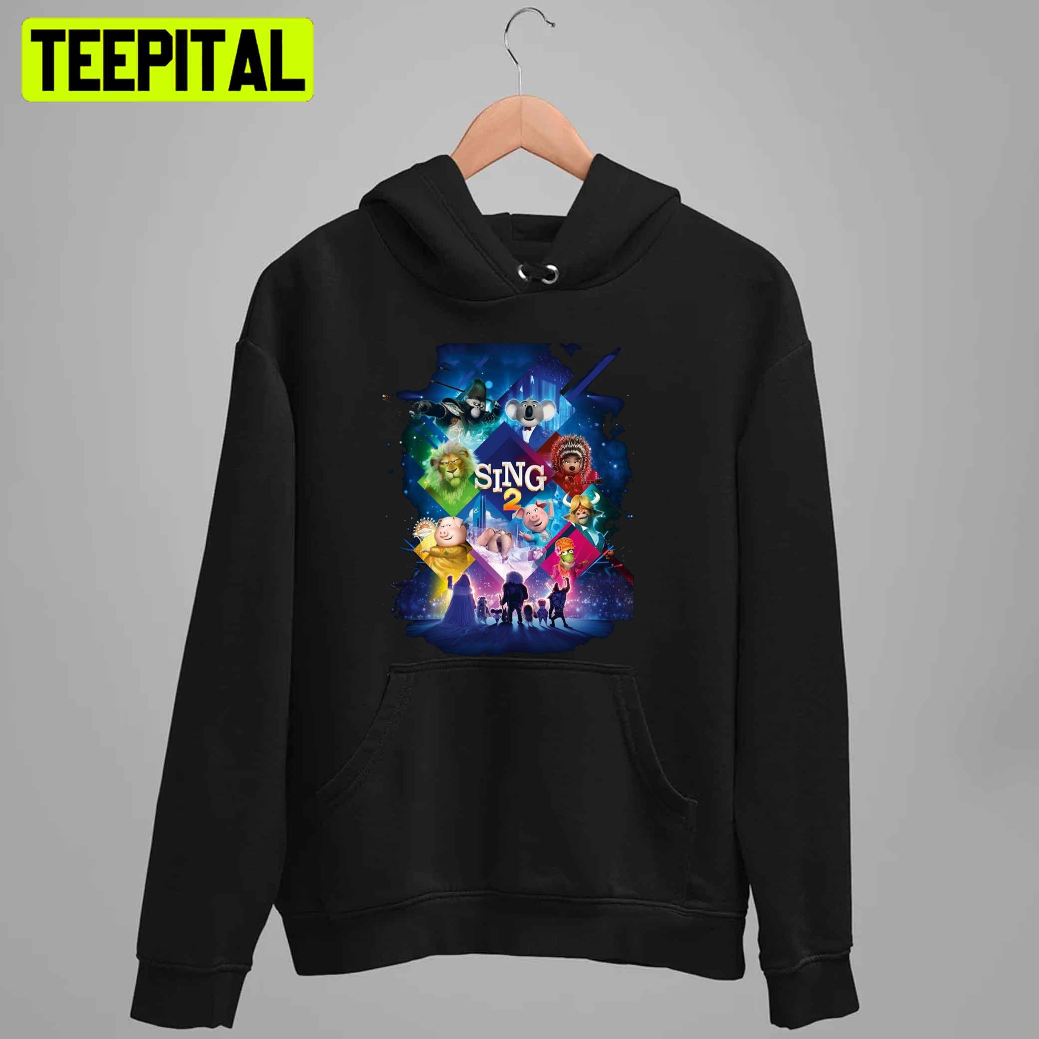 Sing 2 The New Stage Graphic Unisex T-Shirt Sing 2 The New Stage Graphic Unisex T-Shirt