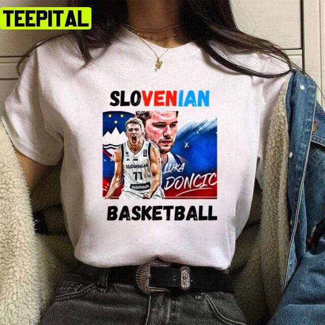 Slovenian Basketball Luka Doncic Design Unisex T-Shirt Slovenian Basketball Luka Doncic Design Unisex T-Shirt