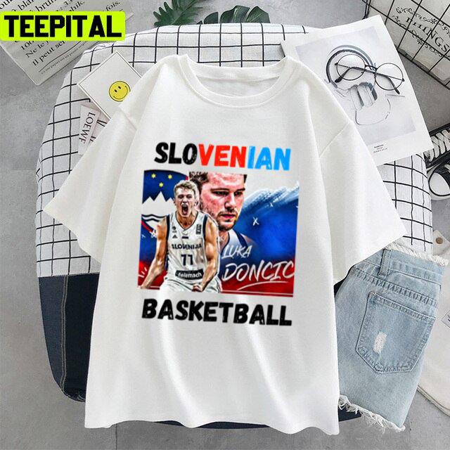Slovenian Basketball Luka Doncic Design Unisex T-Shirt Slovenian Basketball Luka Doncic Design Unisex T-Shirt