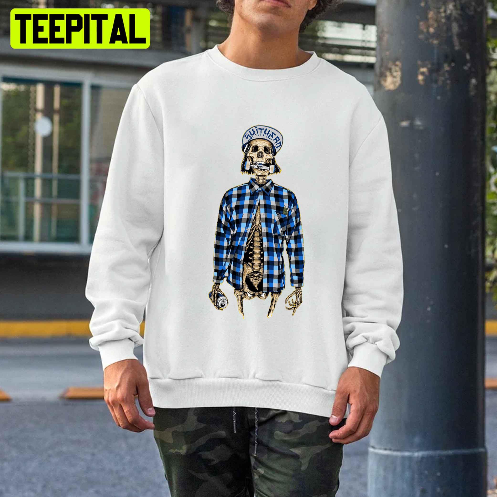 Smithead Artwork Skeleton Unisex T-Shirt Smithead Artwork Skeleton Unisex T-Shirt