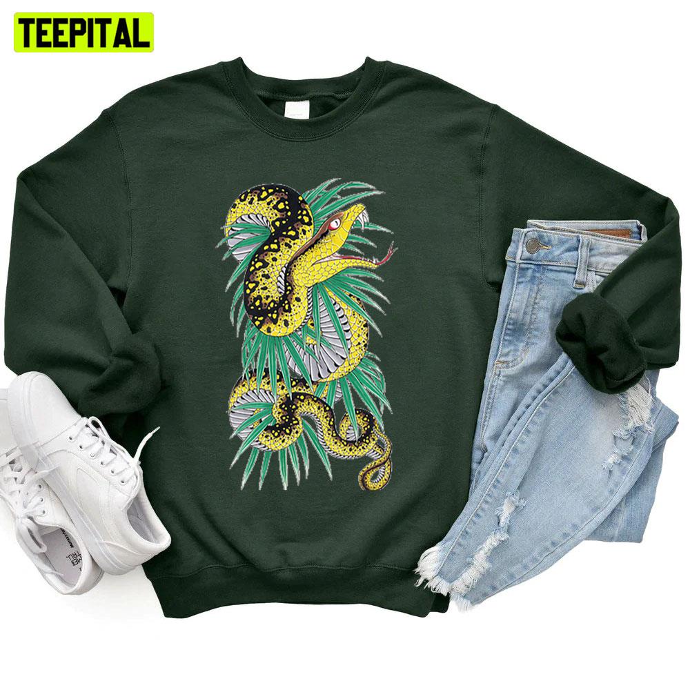 Snake Yakuza Rikiya Tattoo Unisex T-Shirt Snake Yakuza Rikiya Tattoo Unisex T-Shirt