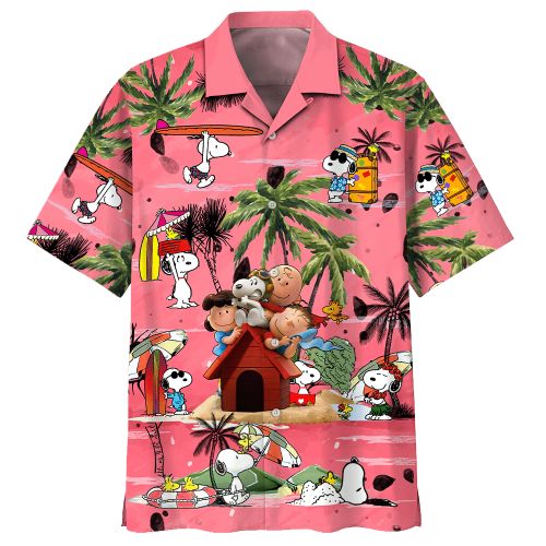 Snoopy Summer Time Youth & Adult Hawaiian Shirt 3 PK12 Snoopy Summer Time Youth & Adult Hawaiian Shirt 3 PK12